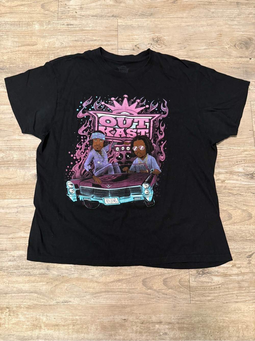 Black Outcast Graphic Tee